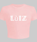 T-shirt in jersey di cotone e seta con stampa logo